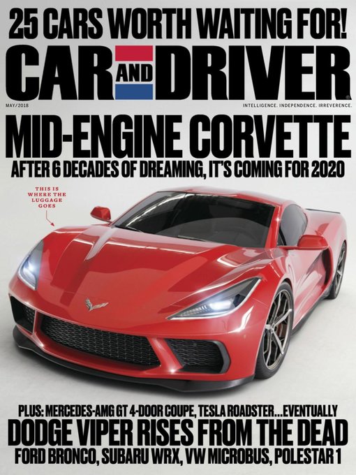Cover image for Car and Driver